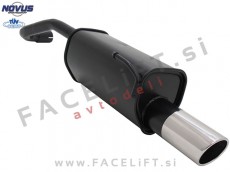 VW Lupo / 6E 6X (98-05) / športni izpušni lonec / 1x 90mm / SR-Design