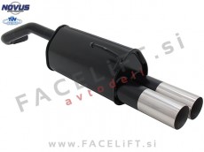 VW Lupo / 6E 6X (98-05) / športni izpušni lonec / 2x 76mm / RL-Design