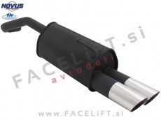 VW Lupo / 6E 6X (98-05) / športni izpušni lonec / 2x 76mm / MS-Design VW Lupo / 6E 6X (98-05) / športni izpušni lonec / 2x 76mm / MS-Design