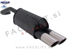 Seat Arosa / 6H (97-04) / športni izpušni lonec / 2x 76mm / SR-Design Seat Arosa / 6H (97-04) / športni izpušni lonec / 2x 76mm / SR-Design
