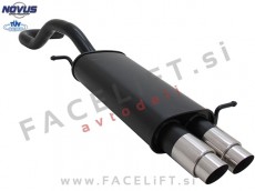 Seat Ibiza / 6K (93-99) / športni izpušni lonec / 2x 76mm / GP-Design Seat Ibiza / 6K (93-99) / športni izpušni lonec / 2x 76mm / GP-Design