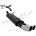 Seat Ibiza 6L 02-08 športni izpušni lonec 2x 76mm DTM