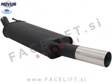 Seat Ibiza / 6J 6P (08-17) / športni izpušni lonec / 1x 76mm / RL-Design Seat Ibiza / 6J 6P (08-17) / športni izpušni lonec / 1x 76mm / RL-Design