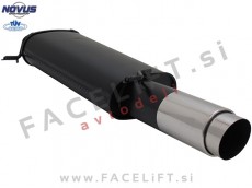 VW Golf 1 Cabrio / (79-93) / športni izpušni lonec / 1x 103mm / GP-Design