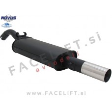 VW Golf 2 83-92 športni izpušni lonec 1x 76mm RL-Design