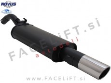 VW Golf 2 83-92 športni izpušni lonec 1x 90mm SR-Design