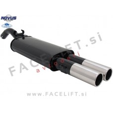 VW Golf 2 83-92 športni izpušni lonec 2x 76mm