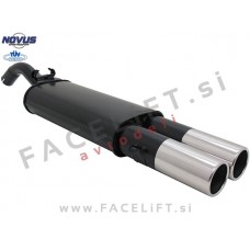 VW Golf 2 83-92 športni izpušni lonec 2x 90mm