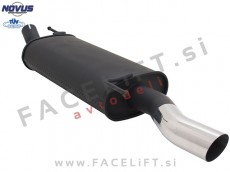 VW Golf 3 / 1H (91-97) / športni izpušni lonec / 1x 60mm / S-Design