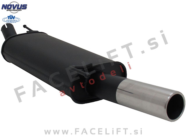 VW Golf 3 / 1H (91-97) / športni izpušni lonec / 1x 76mm