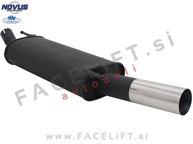 VW Golf 4 Cabriolet / 1E7 (98-02) / športni izpušni lonec / 1x 76mm / RL-Design