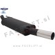 VW Golf 4 Cabriolet / 1E7 (98-02) / športni izpušni lonec / 1x 76mm / RL-Design