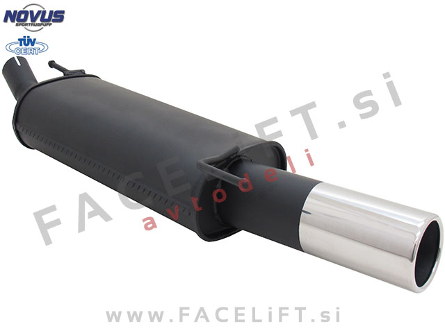 VW Golf 3 / 1H (91-97) / športni izpušni lonec / 1x 90mm