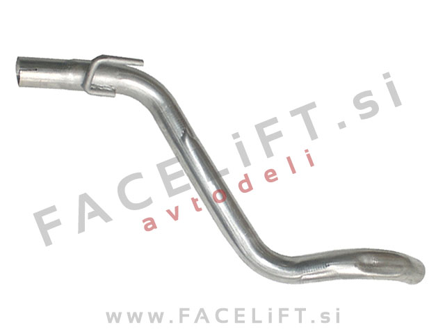 VW Golf 4 Cabrio / 1E7 (98-02) / športni izpušni lonec / 1x 90mm / SR-Design