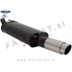 VW Golf 4 Cabriolet / 1E7 (98-02) / športni izpušni lonec / 1x 90mm / GP-Design