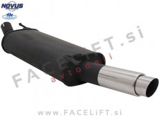 VW Golf 4 Cabriolet / 1E7 (98-02) / športni izpušni lonec / 1x 76mm / GP-Design