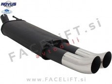 VW Golf 3 91-97 športni izpušni lonec 2x 76mm DTM