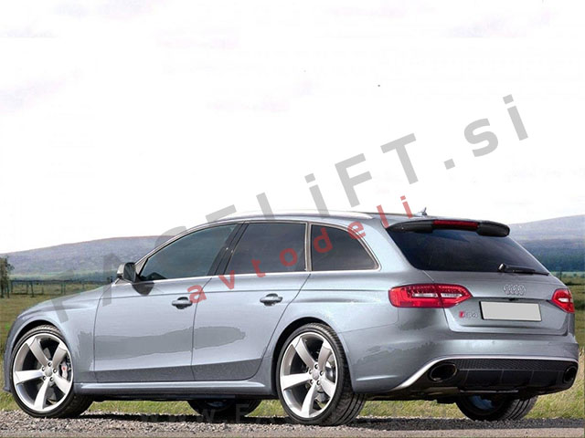Audi A4 Karavan B8 8K 07-15 strešni spojler RS4 izgled Audi A4 Karavan B8 8K 07-15 strešni spojler RS4 izgled