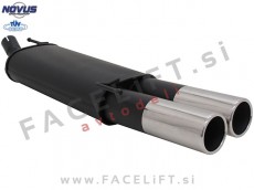 VW Golf 3 91-97 športni izpušni lonec 2x 90mm