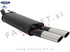 VW Golf 4 Cabriolet 98-02 športni izpušni lonec 2x 85/58mm AM-Design