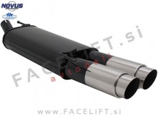 VW Golf 4 Cabriolet 98-02 športni izpušni lonec 2x 90mm GP-Design