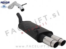 VW New Beetle / 9C (98-10) / športni izpušni lonec / 2x 76mm / GP-Design