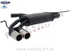 VW Golf 6 / 5K (08-13) / športni izpušni lonec / 2x 76mm