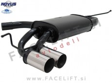 VW Golf 6 / 5K (08-13) / športni izpušni lonec / 2x 76mm / RL-Design