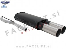 VW Passat / B3 35i (88-93) / športni izpušni lonec / 2x 76mm / RL-Design