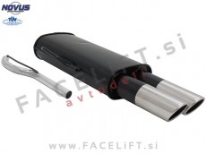 VW Passat / B4 3A (93-96) / športni izpušni lonec / 2x 76mm / SR-Design VW Passat / B4 3A (93-96) / športni izpušni lonec / 2x 76mm / SR-Design