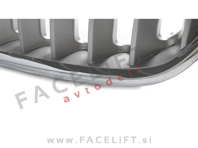 BMW X5 / E53 (03-06) / ledvičke / kromirane (sijaj) / srebrne (mat) BMW X5 / E53 (03-06) / ledvičke / kromirane (sijaj) / srebrne (mat)