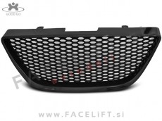 Seat Ibiza 6J 08-12 maska Cupra izgled črna (mat)