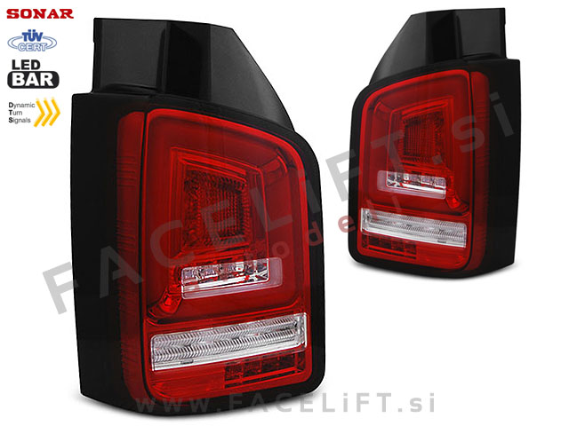 VW T5 / (03-09) / zadnje LED luči / DTS VW T5 / (03-09) / zadnje LED luči / DTS