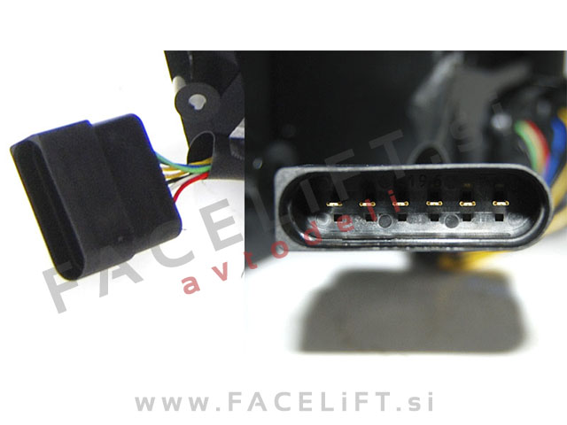 VW T5 / (03-09) / zadnje LED luči / DTS