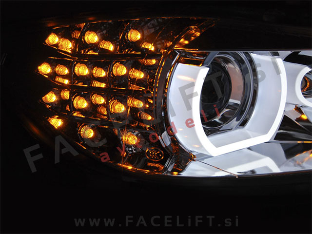 BMW 3 E90 E91 LCI 08-12 BI-Xenon žarometi DRL