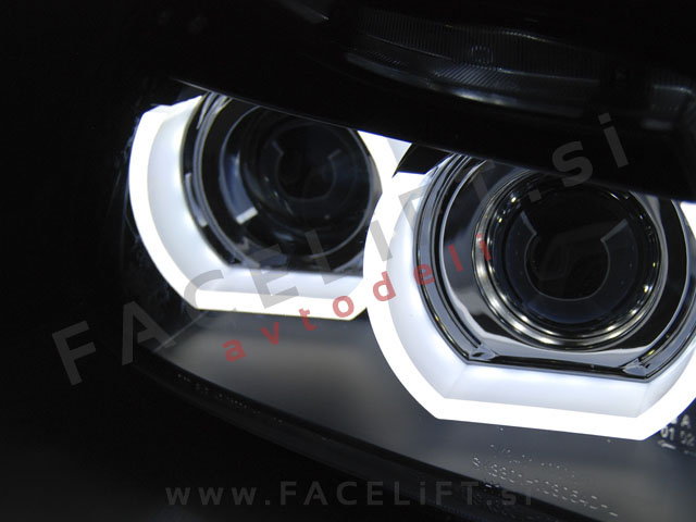 BMW 3 E90 E91 LCI 08-12 BI-Xenon žarometi DRL