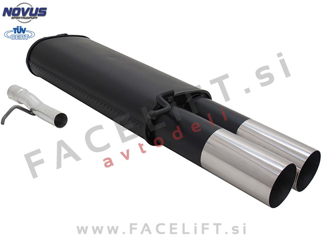 VW Passat / 3B (96-00) / športni izpušni lonec / 2x 90mm / RL-Design