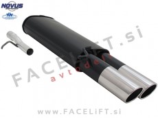 VW Passat / 3BG (00-05) / športni izpušni lonec / 2x 90mm / SR-Design