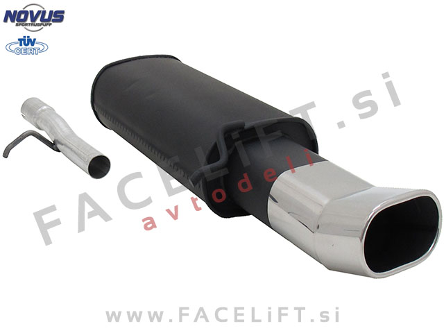 VW Passat / 3BG (00-05) / športni izpušni lonec / 1x 135x75mm / DTM VW Passat / 3BG (00-05) / športni izpušni lonec / 1x 135x75mm / DTM