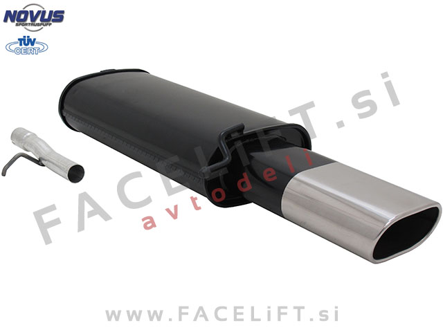 VW Passat / 3BG (00-05) / športni izpušni lonec / 1x 135x75mm VW Passat / 3BG (00-05) / športni izpušni lonec / 1x 135x75mm