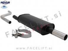 VW Polo / 86C (81-94) / športni izpušni lonec / 1x 60mm