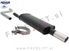 VW Polo / 86C (81-94) / športni izpušni lonec / 1x 76mm / RL-Design