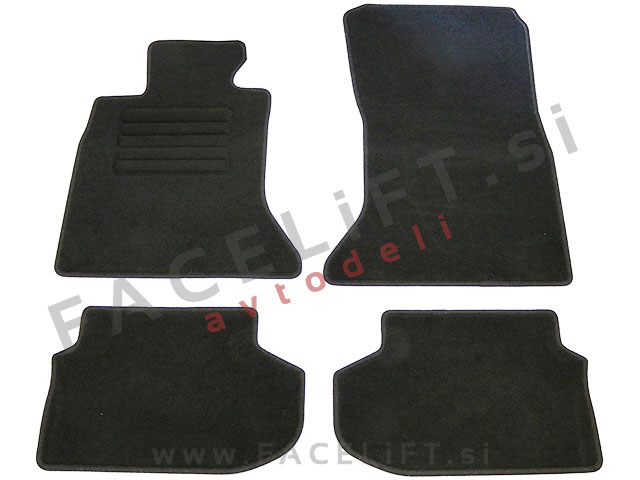 BMW 5 F10 F11 10-17 tipske tekstilne preproge