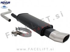 VW Polo / 86C (81-94) / športni izpušni lonec / 1x 135x75mm / DTM VW Polo / 86C (81-94) / športni izpušni lonec / 1x 135x75mm / DTM