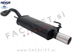 VW Polo 6N 6N2 94-01 športni izpušni lonec 1x 76mm RL-Design VW Polo 6N 6N2 94-01 športni izpušni lonec 1x 76mm RL-Design