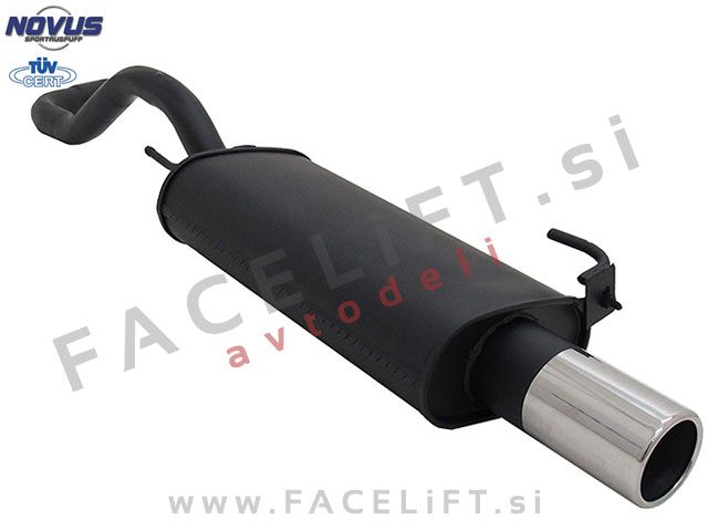 VW Polo 6N 6N2 94-01 športni izpušni lonec 1x 90mm VW Polo 6N 6N2 94-01 športni izpušni lonec 1x 90mm