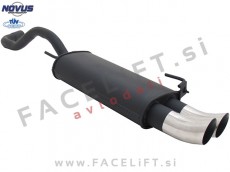 VW Polo 6N 6N2 94-01 športni izpušni lonec 2x 76mm DTM