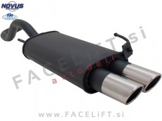 VW Polo 6N 6N2 94-01 športni izpušni lonec 2x 76mm SR-Design VW Polo 6N 6N2 94-01 športni izpušni lonec 2x 76mm SR-Design