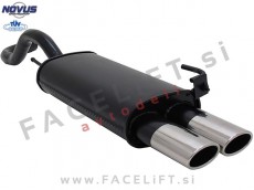 VW Polo 6N 6N2 94-01 športni izpušni lonec 2x 85/58mm AM-Design VW Polo 6N 6N2 94-01 športni izpušni lonec 2x 85/58mm AM-Design