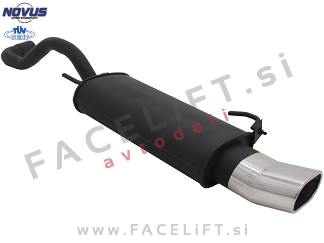 VW Polo 6N 6N2 94-01 športni izpušni lonec 1x 135x75mm DTM VW Polo 6N 6N2 94-01 športni izpušni lonec 1x 135x75mm DTM